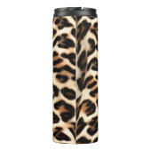 Leopard Print Persoonlijk Thermosbeker (Achterkant)