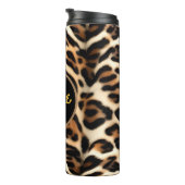 Leopard Print Persoonlijk Thermosbeker (Geroteerd rechts)