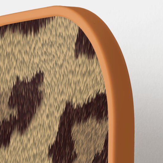 Leopard Print Pickleball Paddle (Links Detail)