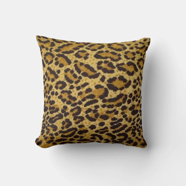 Leopard Print Pillow Kussen (Voorkant)
