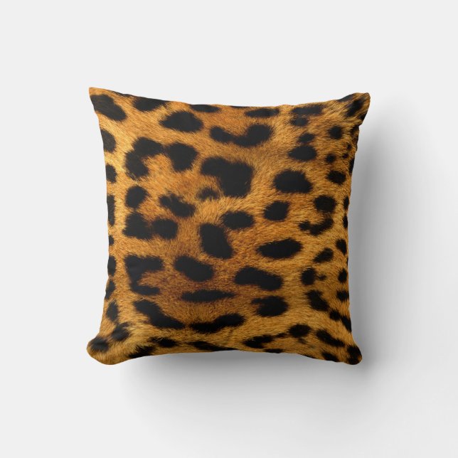 Leopard Print Pillow Kussen (Voorkant)
