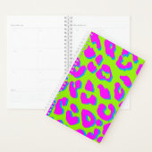 Leopard Print Pink Groen Blauw Planner (Display)