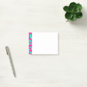 Leopard Print Pink Mint Post-it® Notes (Kantoor)
