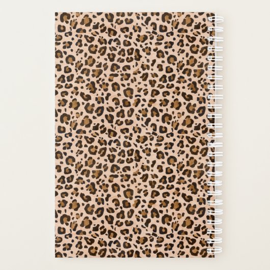 Leopard Print Planner (Achterkant)