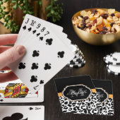 Leopard Print Pokerkaarten (Insitu)