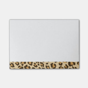 Leopard Print Post-it Notes