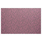 Leopard Print roze grijs Stof (Fat Quarter)