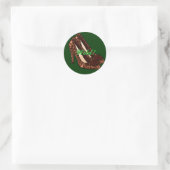 Leopard-Print Schoenen Stickers (Tas)