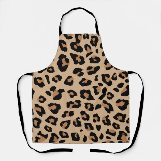 Leopard Print Schort (Voorkant)