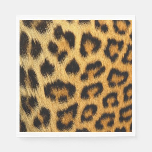 Leopard Print Servet (Voorkant)