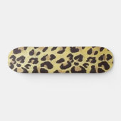Leopard Print Skateboard (Horizontaal)