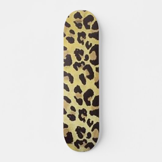 Leopard Print Skateboard (Voorkant)