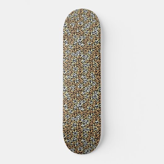 "Leopard Print" Skateboard (Voorkant)