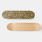 Leopard Print Skateboard (Horizontaal)