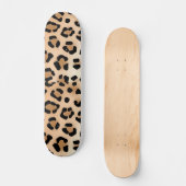 Leopard Print Skateboard (Voorkant)
