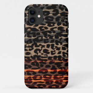 Leopard Print Skin Retro 2 iPhone 11 Hoesje