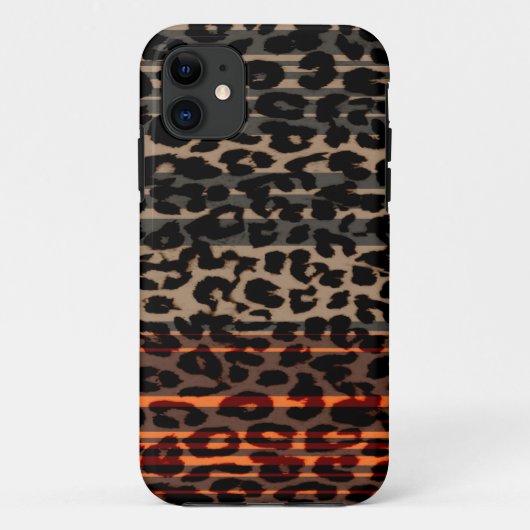 Leopard Print Skin Retro 2 Case-Mate iPhone Case (Achterkant)