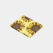 Leopard Print Sunflower Post-it® Notes (Schuin)