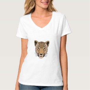 Leopard Print T-Shirt - Trendy Animal Print Tee fo