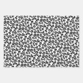 Leopard Print, Tan, Roze, Zwart & Wit Inpakpapier Vel (Voorkant 3)