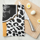 Leopard Print Theedoek (Quarter Fold)