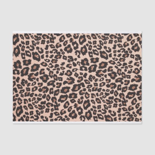 Leopard Print Tissuepapier (Voorkant)
