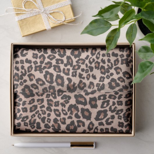 Leopard Print Tissuepapier (Geschenk)
