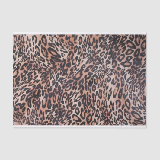 Leopard Print Tissuepapier (Voorkant)
