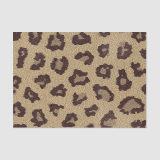 Leopard Print Tissuepapier (Voorkant)