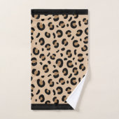 Leopard Print Towel Set (Serviette à main)