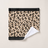 Leopard Print Towel Set (Gant de toilette)