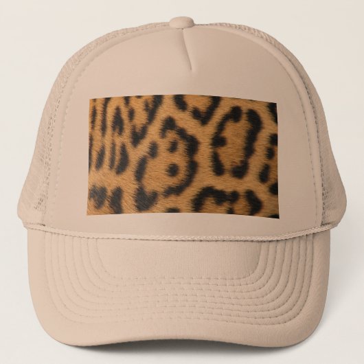 Leopard Print Trucker Pet (Voorkant)