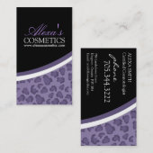 Leopard Print : Visitekaartje (Voorkant / Achterkant)