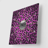 Leopard Print Wall klok (Hoek)