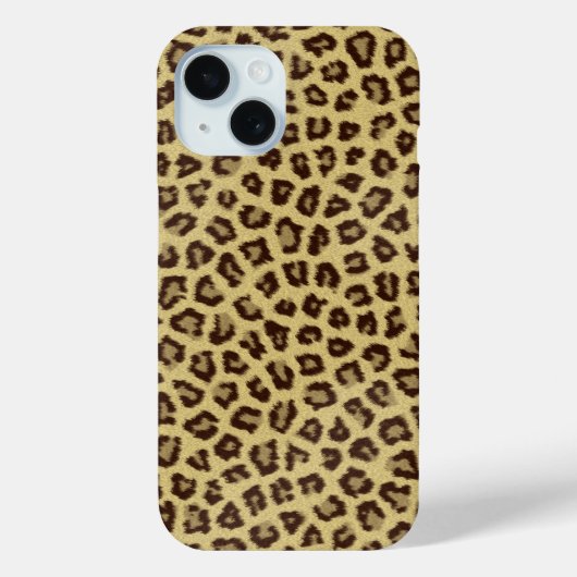 Leopard Print Wildlife Patroon Case-Mate iPhone Case (Achterkant)
