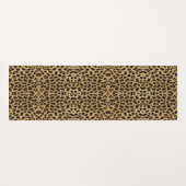 Leopard Print Yogamat (Achterkant (horizontaal))