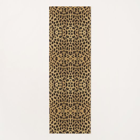 Leopard Print Yogamat (Voorkant)