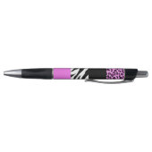 Leopard Print, Zebra Print, Animal Print, Roze Pen (Bodem)