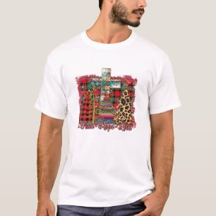 Leopard Pset Cross Faith Hope Love Christelijk Chr T-shirt