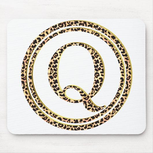 Leopard Q Muismat (Voorkant)