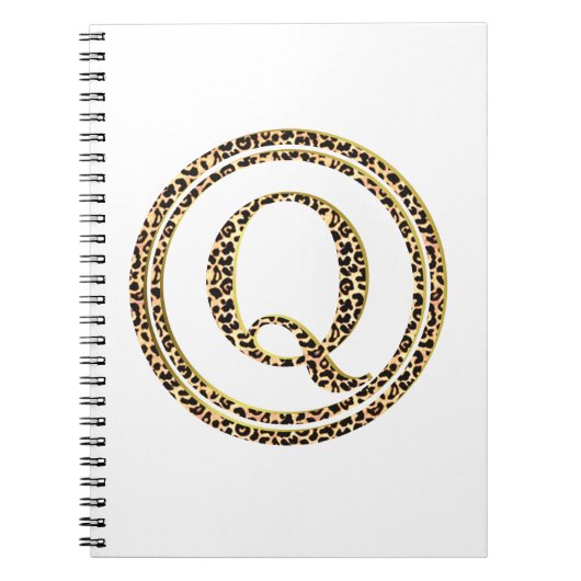 Leopard Q Notitieboek (Voorkant)