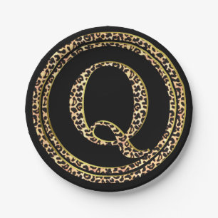 Leopard Q Papieren Bordje
