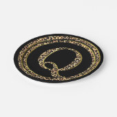 Leopard Q Papieren Bordje (Gekanteld)