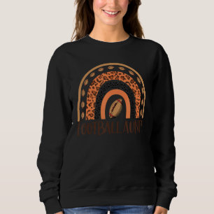 Leopard Rainbow American Football Auntie Game Day Trui