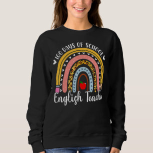 Leopard Rainbow Engelse leraar 100e Scho Trui