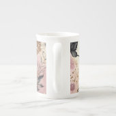 Léopard rebondissant & Mug Rose (Dos)