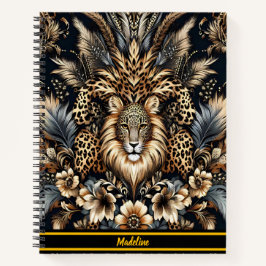 Leopard Retreat: Lounge in Wild Elegance Notitieboek