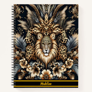 Leopard Retreat: Lounge in Wild Elegance Notitieboek
