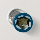 Leopard ronde button 3,2 cm (Voorkant /achterkant)