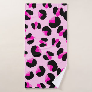 Léopard rose. Motif de peau animale. Leopard. Pant